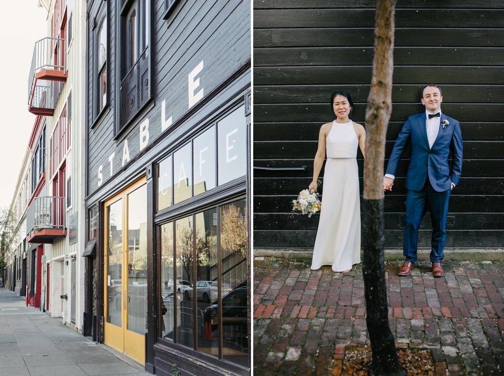 San Francisco Stable Cafe Wedding