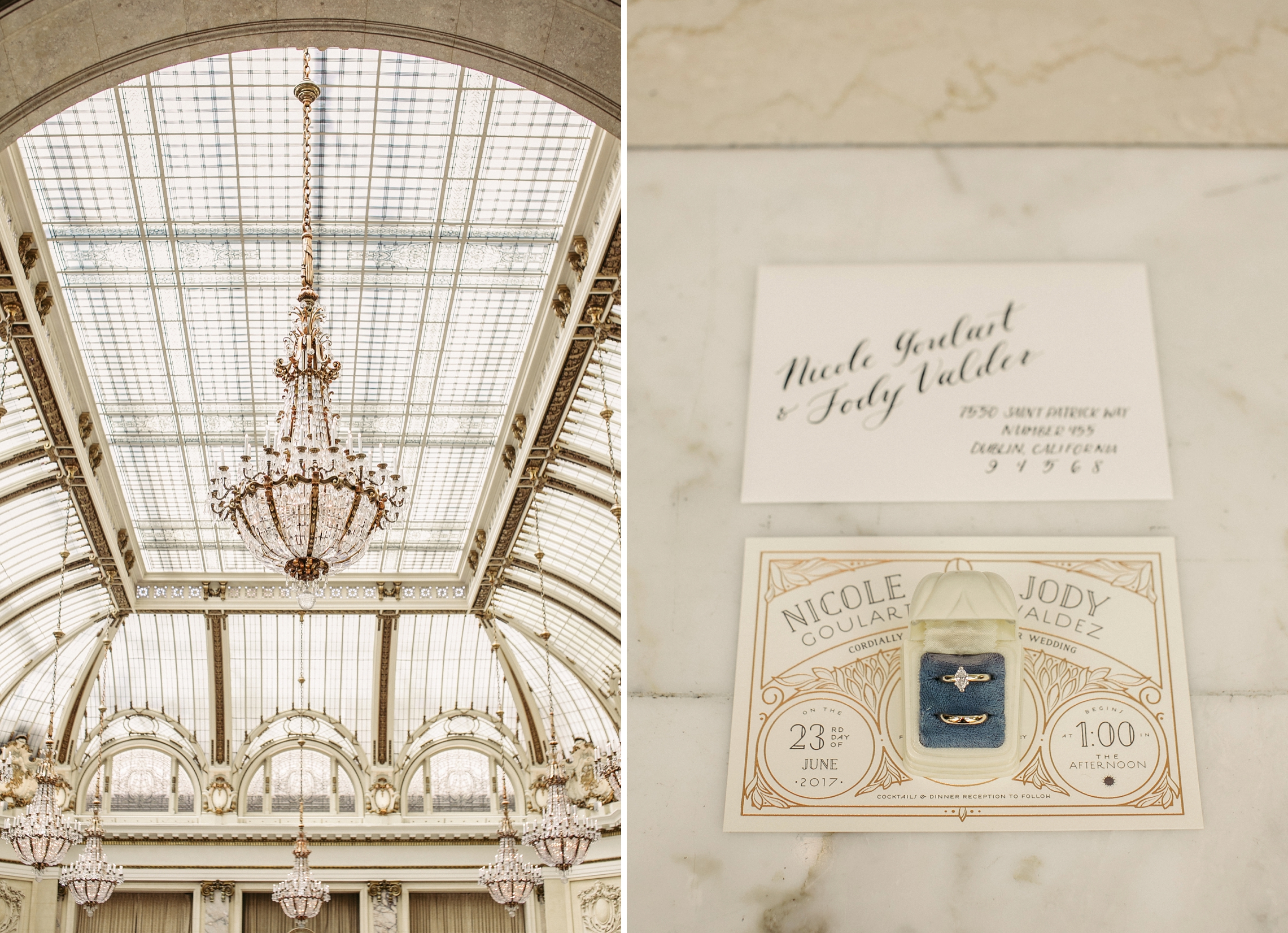 San Francisco Palace Hotel Wedding