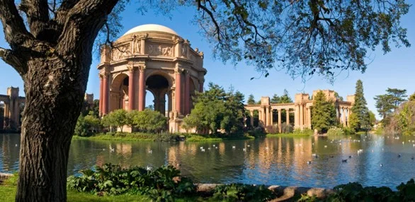 Palace of Fine arts (can be a bit touristy/packed with people)
