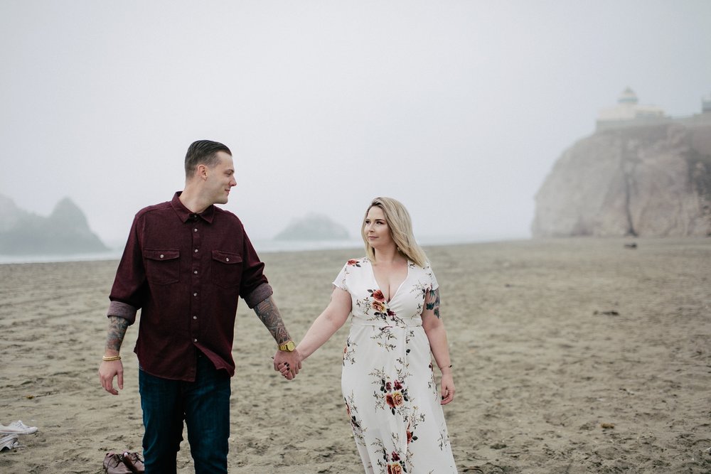 San Francisco Lands End Engagement