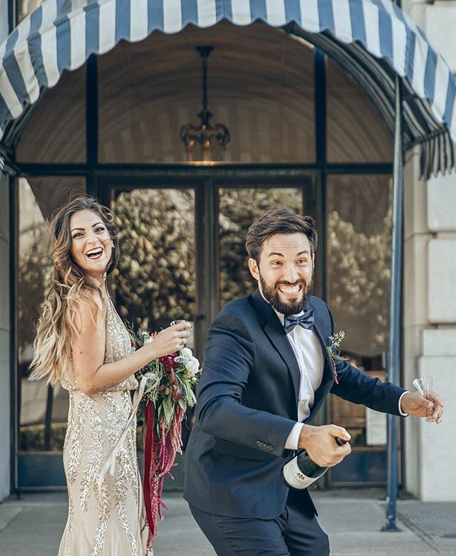 These two beautiful hams. Some folks need little to no direction. These two are hilarious and full of fun. This chic bride also has a gorgeous creative IG feed. She makes SF look so romantic. And she has such an eye for creative direction with her im