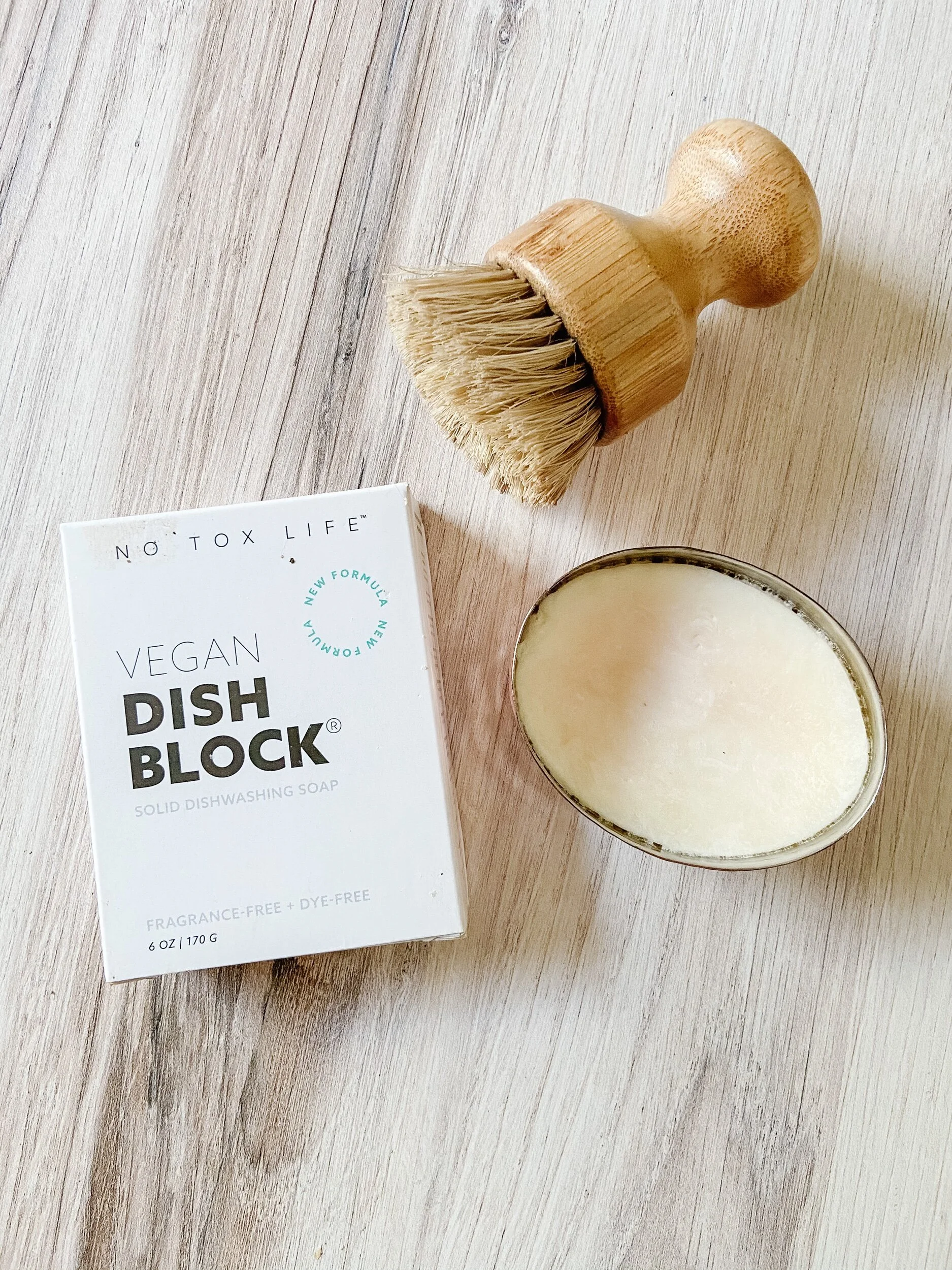 No Tox Life Vegan Dish Soap Block
