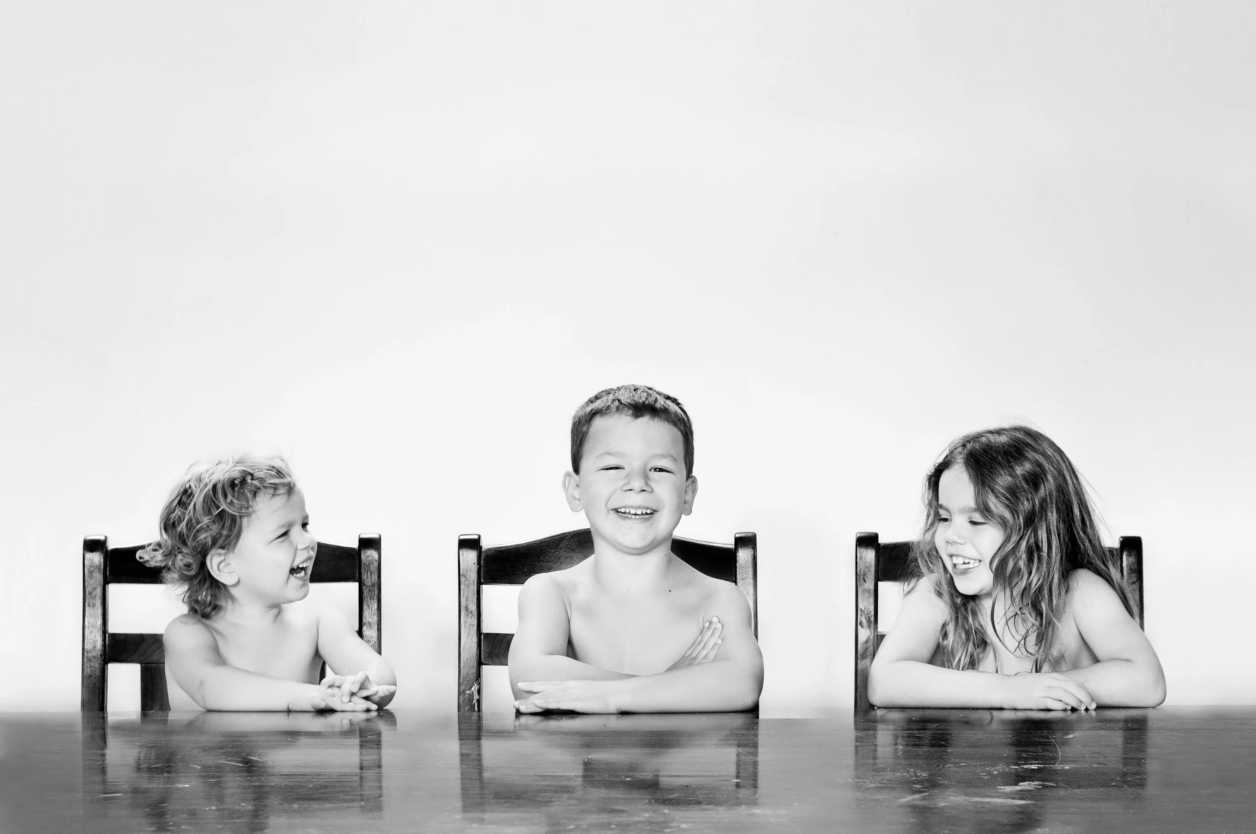 Kids Dinner Time Fun Photography - Port Melbourne