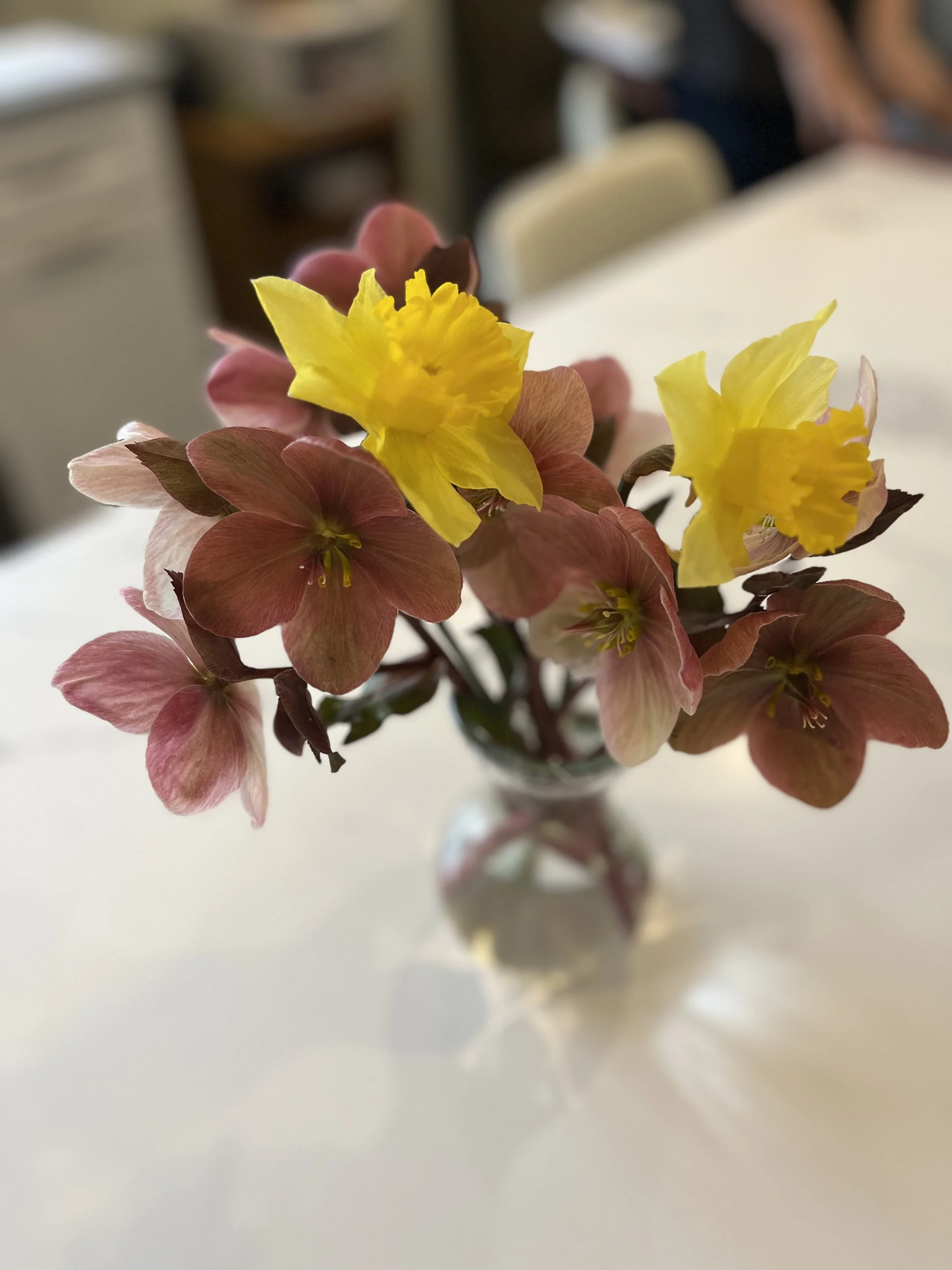 Happy flowers from the spring