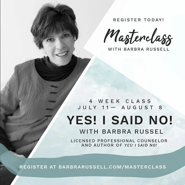 Defining moment: when you finally break free from dependence on someone else&rsquo;s praise or approval. &bull;No more people pleasing! &bull;No more fear of conflict! &bull;Yes to speaking up! 
Yes! I said no! Is the master class which offers the bl
