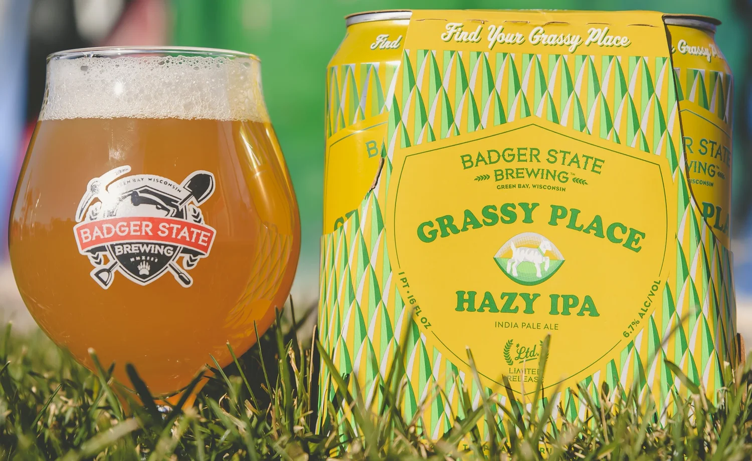 Grassy Place Hazy Ipa Badger State Brewing