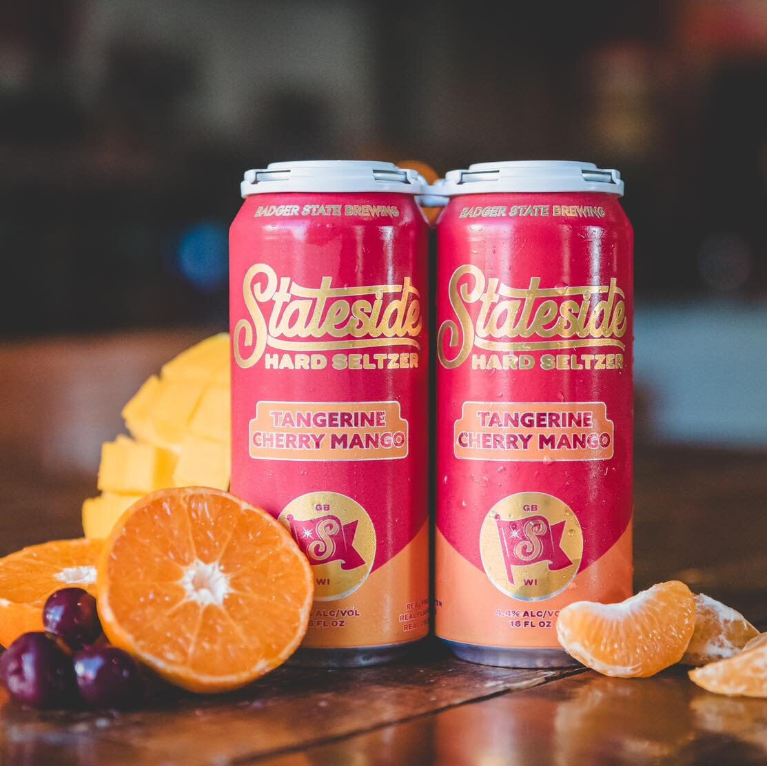 Have you had to try our latest flavor? 

This 4.4% hard seltzer is bursting with bright/fruity flavors of Tangerine, Cherry &amp; Mango that come fr real fruit and are sure to brighten up any day! 

Get some today.