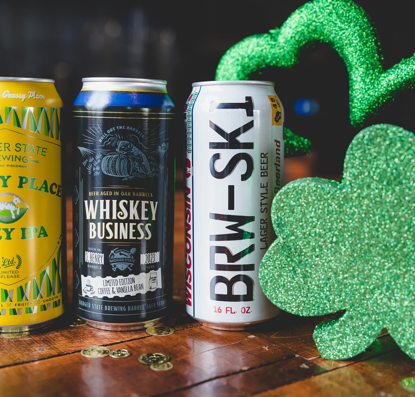 We are going to be rolling out the green carpet for a brewery-style St. Paddy&rsquo;s weekend celebration starting today 3/15. Barrel Aged Stout releases, pint specials of our Shamrock Shake stout and special guest taps, and some light hearted fun. M