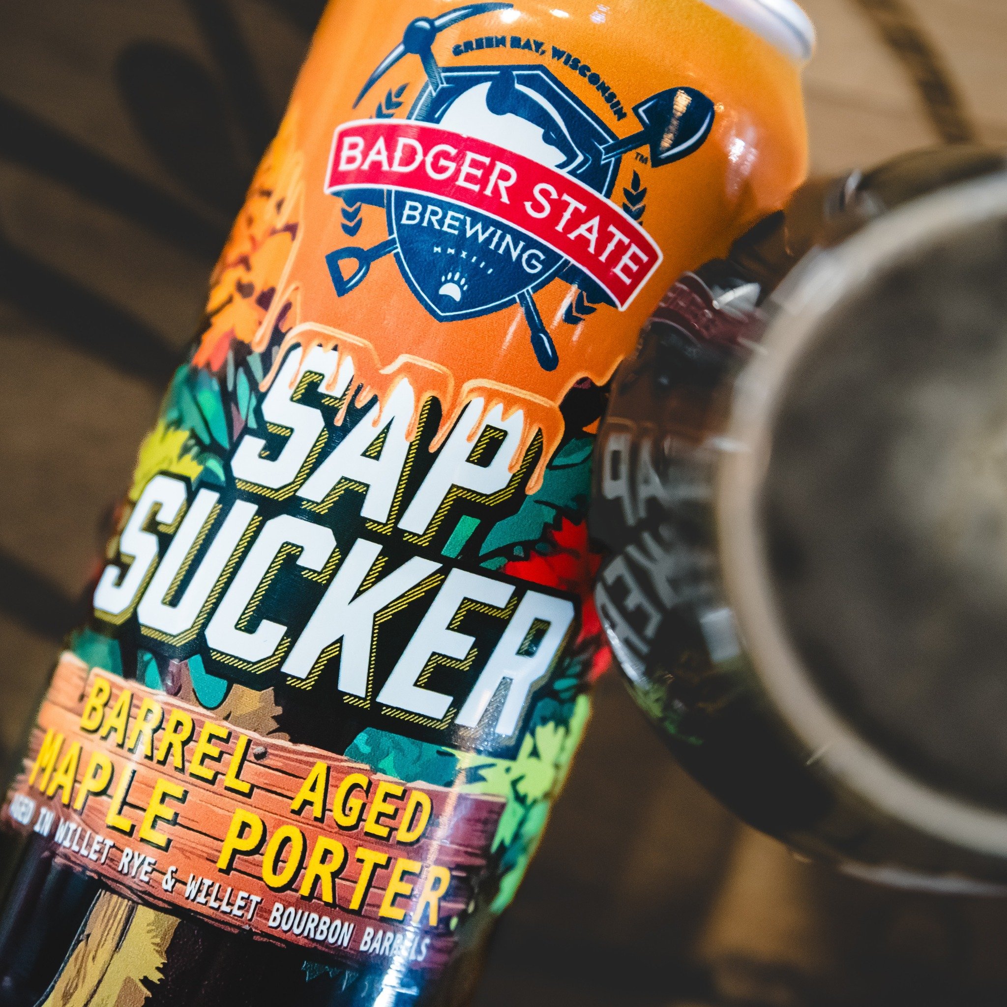 The maple sap is a flowin&rsquo; in Wisconsin and we&rsquo;re adding a sticky new brew to the lineup to pay tribute to the sappiest time of year. 

Sap Sucker is our highly acclaimed Maple Porter (Porte Des Morts) aged in Willet Rye and Bourbon barre