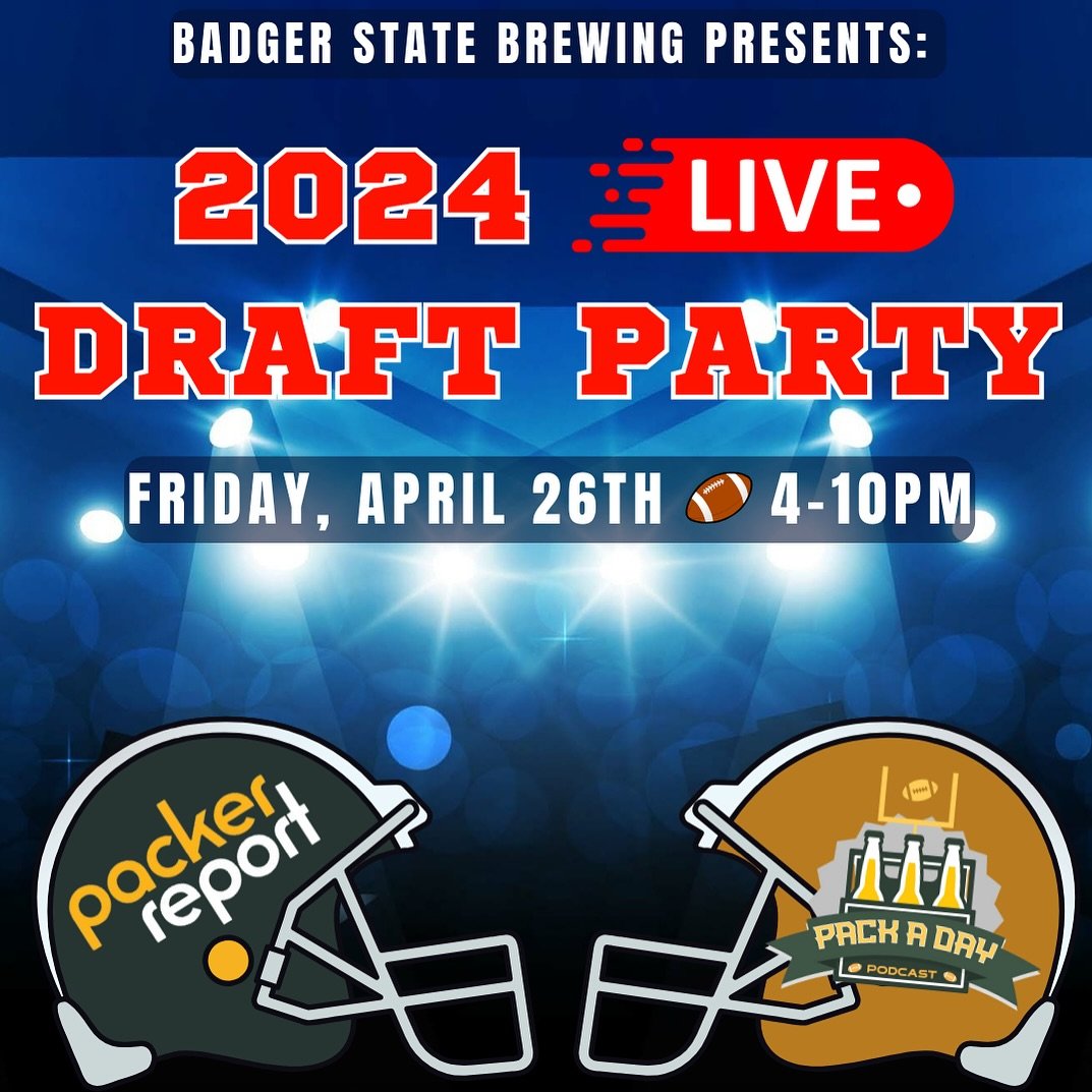 Who are the Packers taking in the first round of the draft tonight Wisconsin? If you&rsquo;re in our neck of the woods we hope to see you for tomorrows special second round draft party with our friends from @packadaypodcast and @packerreport for some