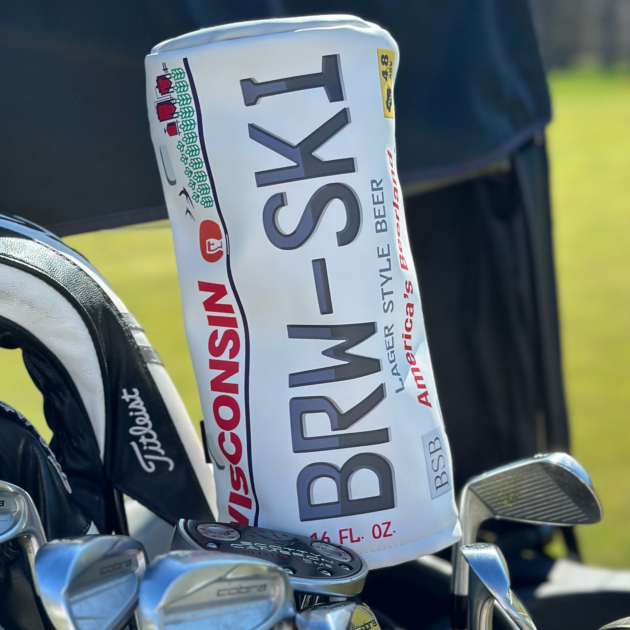 Not only the headcover we wanted but the headcover we needed is finally here. The greatest can in all Wisconsin deserves a spot in your golf bag this season&hellip;