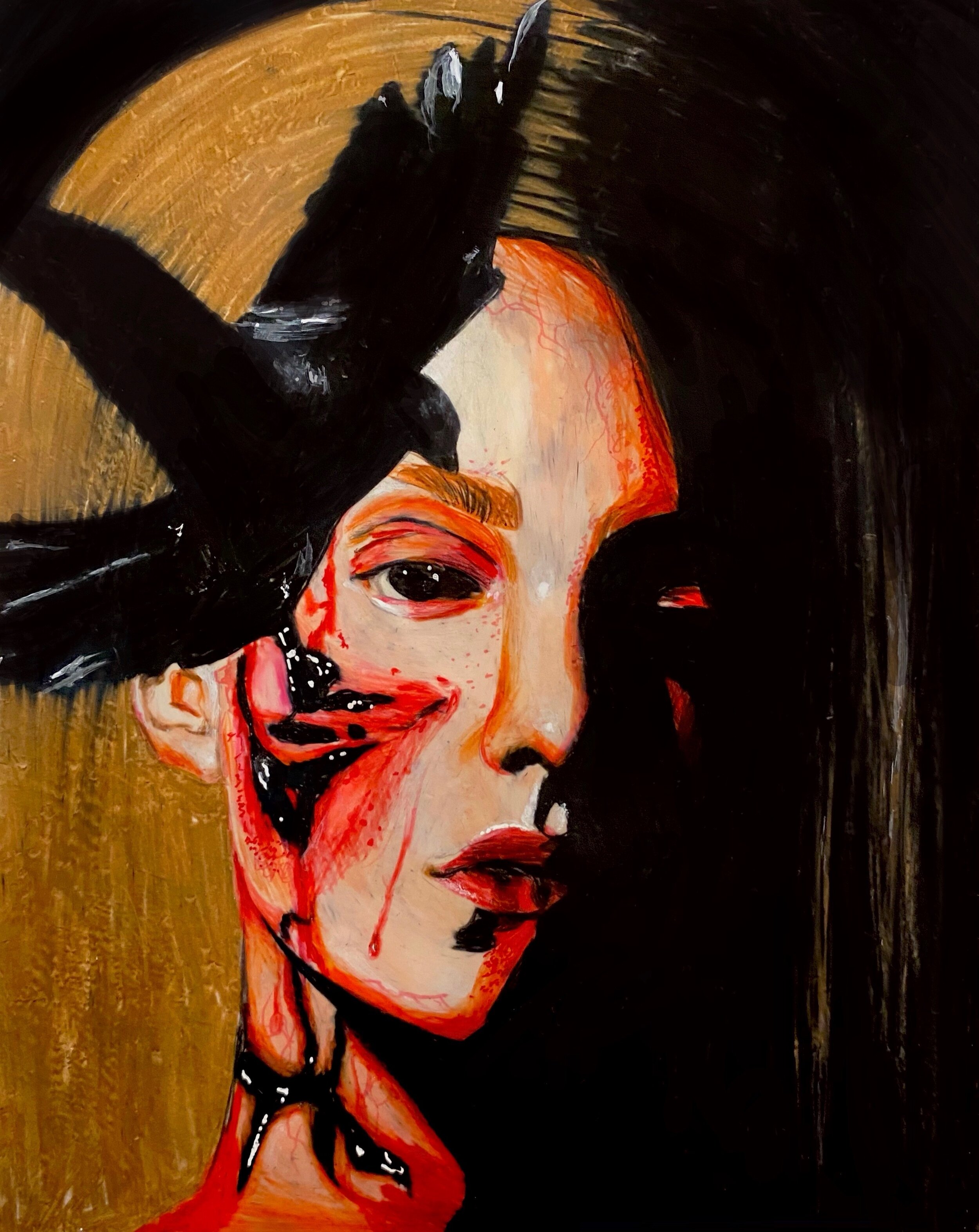 “Blackbird Mourning” by Hannah Stacy