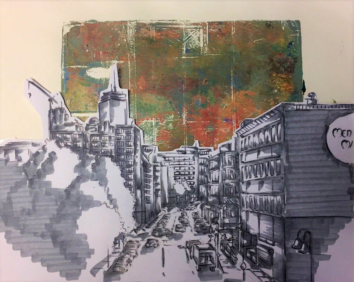 "Downtown Sunset" by Nathan Tryal