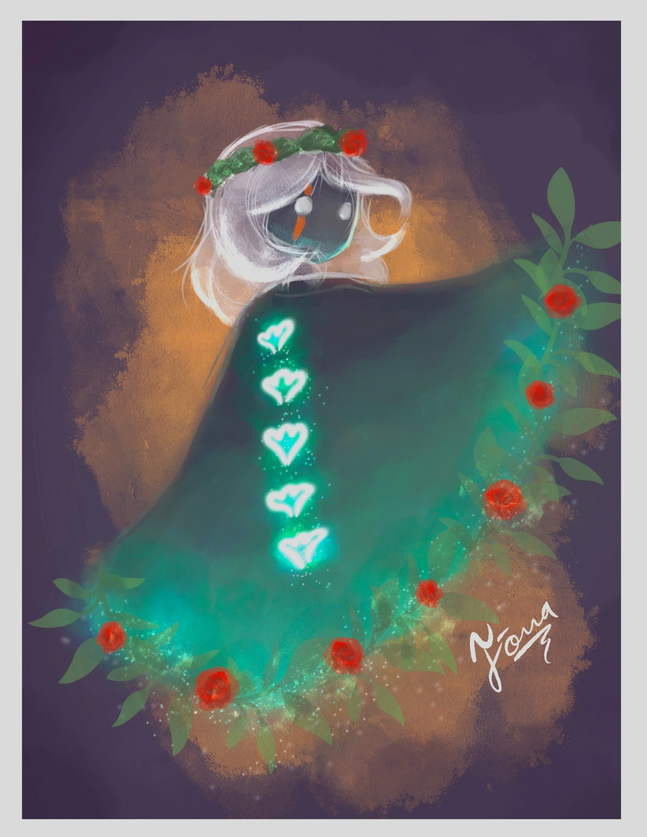 “Rose Cape” by Fiona Aquilo