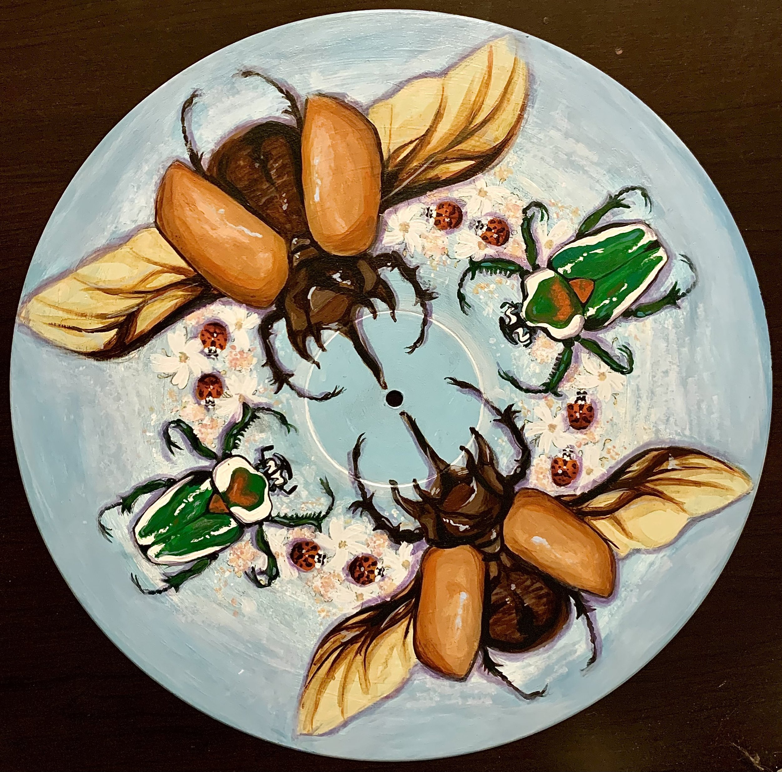 “Beetle Vinyl” by Adalyn Relf