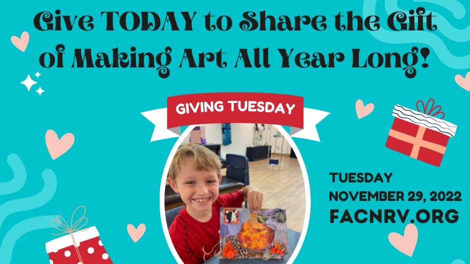 Giving Tuesday is November 29, plus there's still time to sign up for Wool Felting.