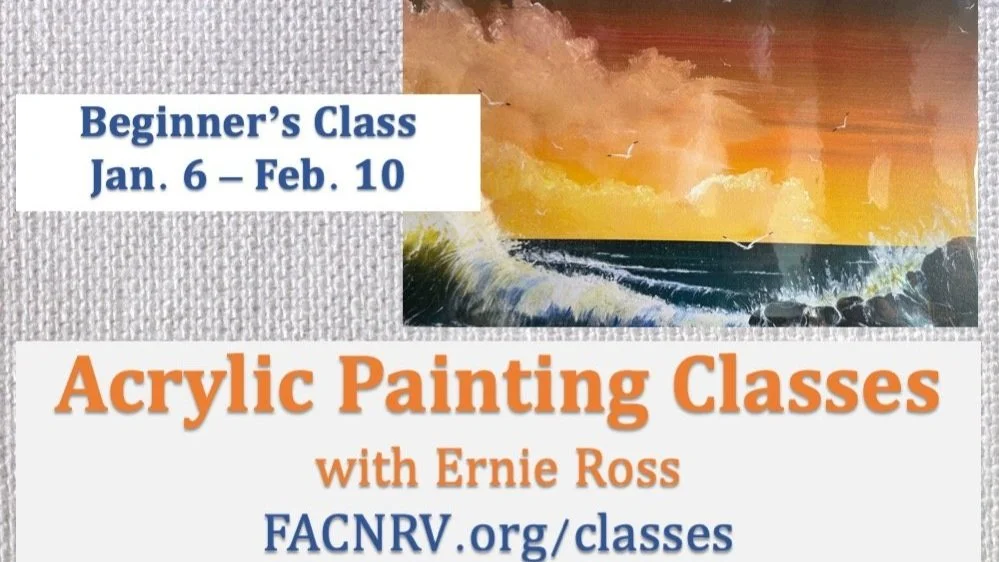 The Perfect Gift: A Painting Class with Ernie Ross!
