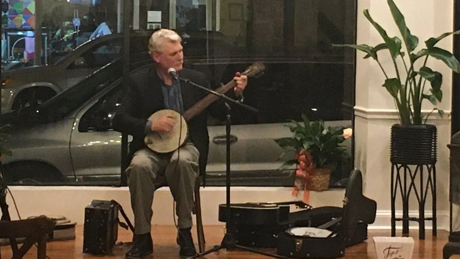 Jim Lloyd in the March 1 First Friday Listening Room