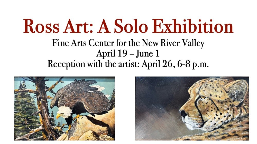 Ross Art: Solo Exhibit by Ernie Ross Opens on April 19 
