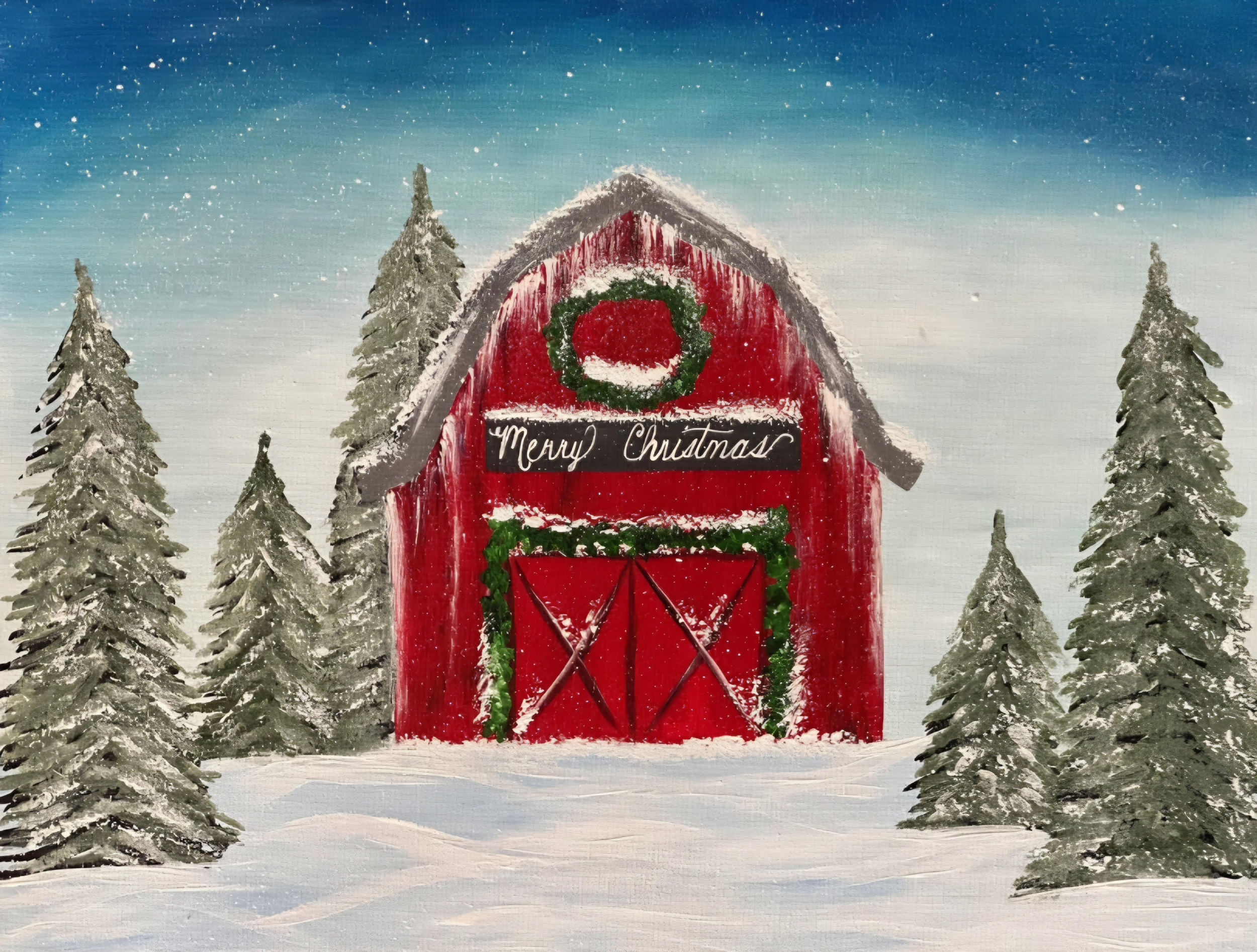 Paint Party with Ivy - December 17 5:00 pm - 7:00 pm) - BLACKSBURG