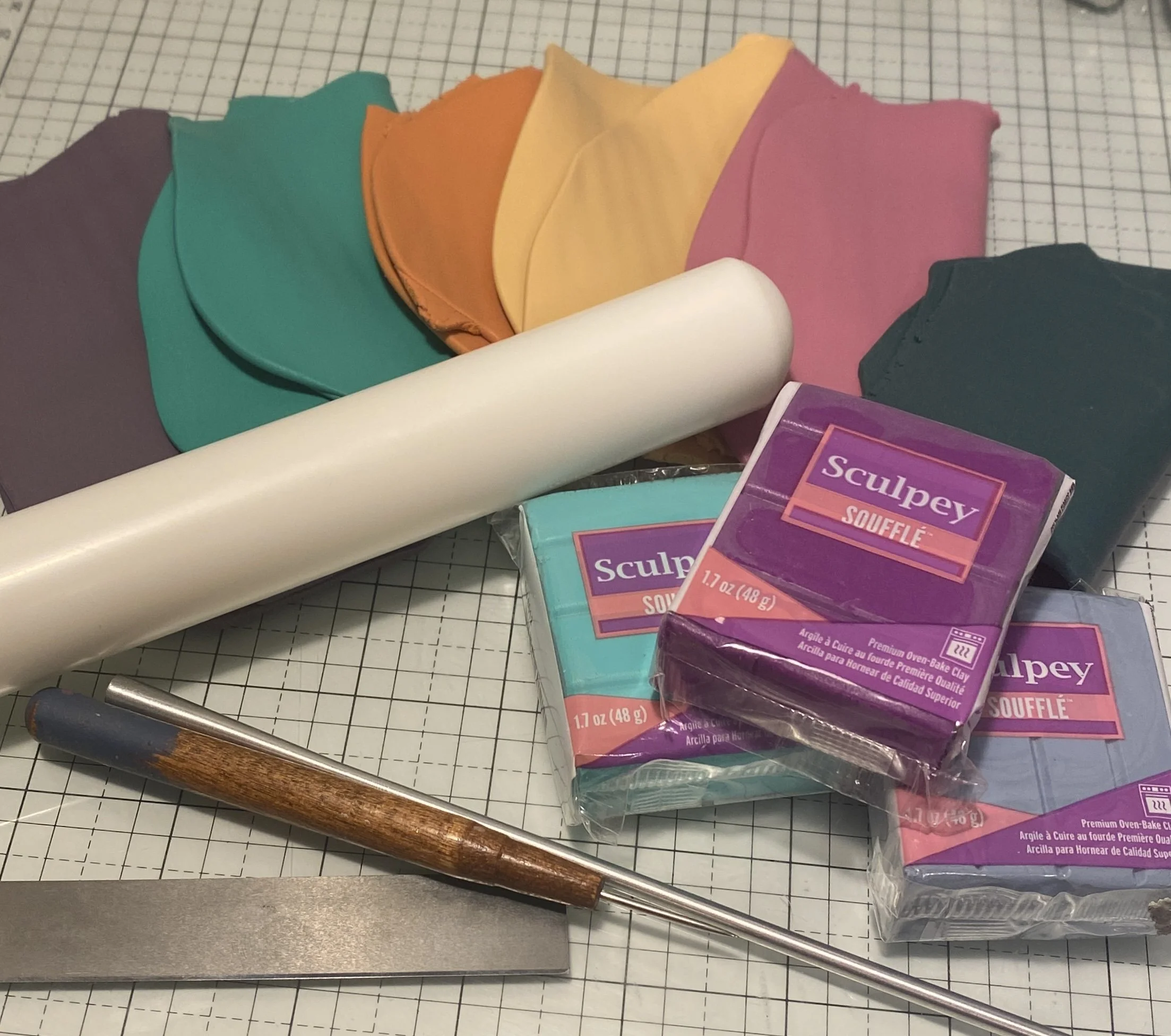 Intro to Polymer Clay with Page Fetter from Ginger Mystic - April 10 (5:00 pm - 7:00 pm) - BLACKSBURG