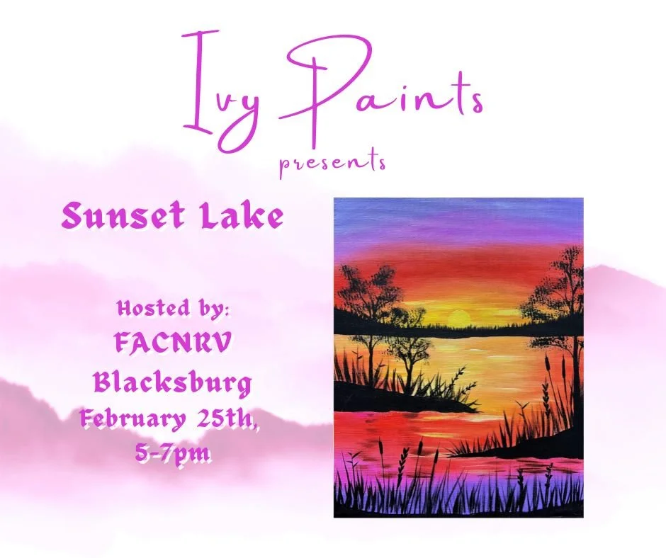Ivy Paints Sunset Lake Poster.jpg
