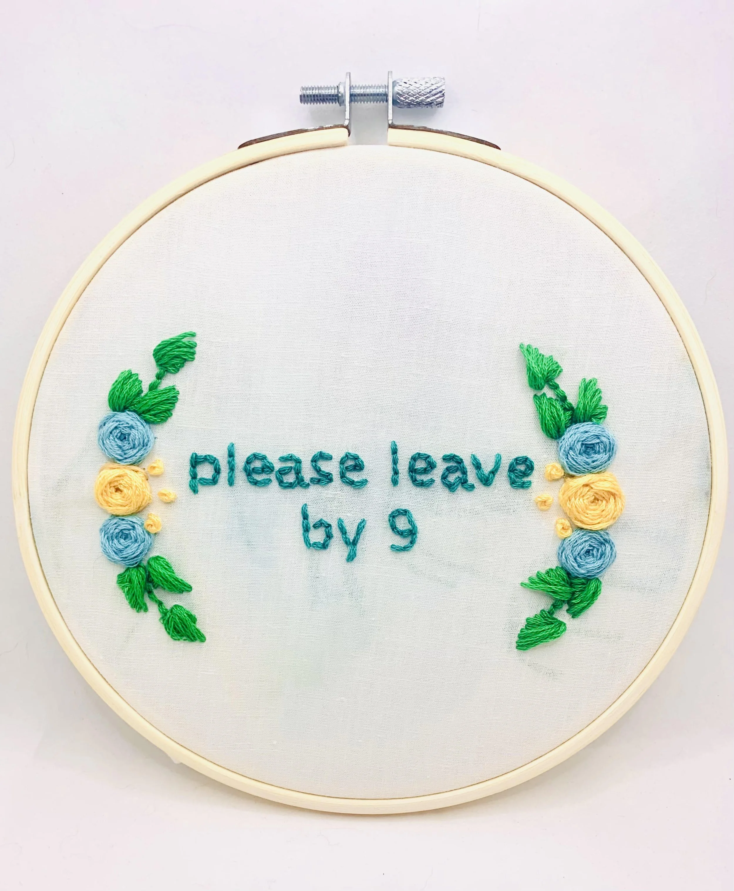 Embroidery Basics with Alison Nordgren - March 26 (5:00 pm - 7:00 pm) - BLACKSBURG