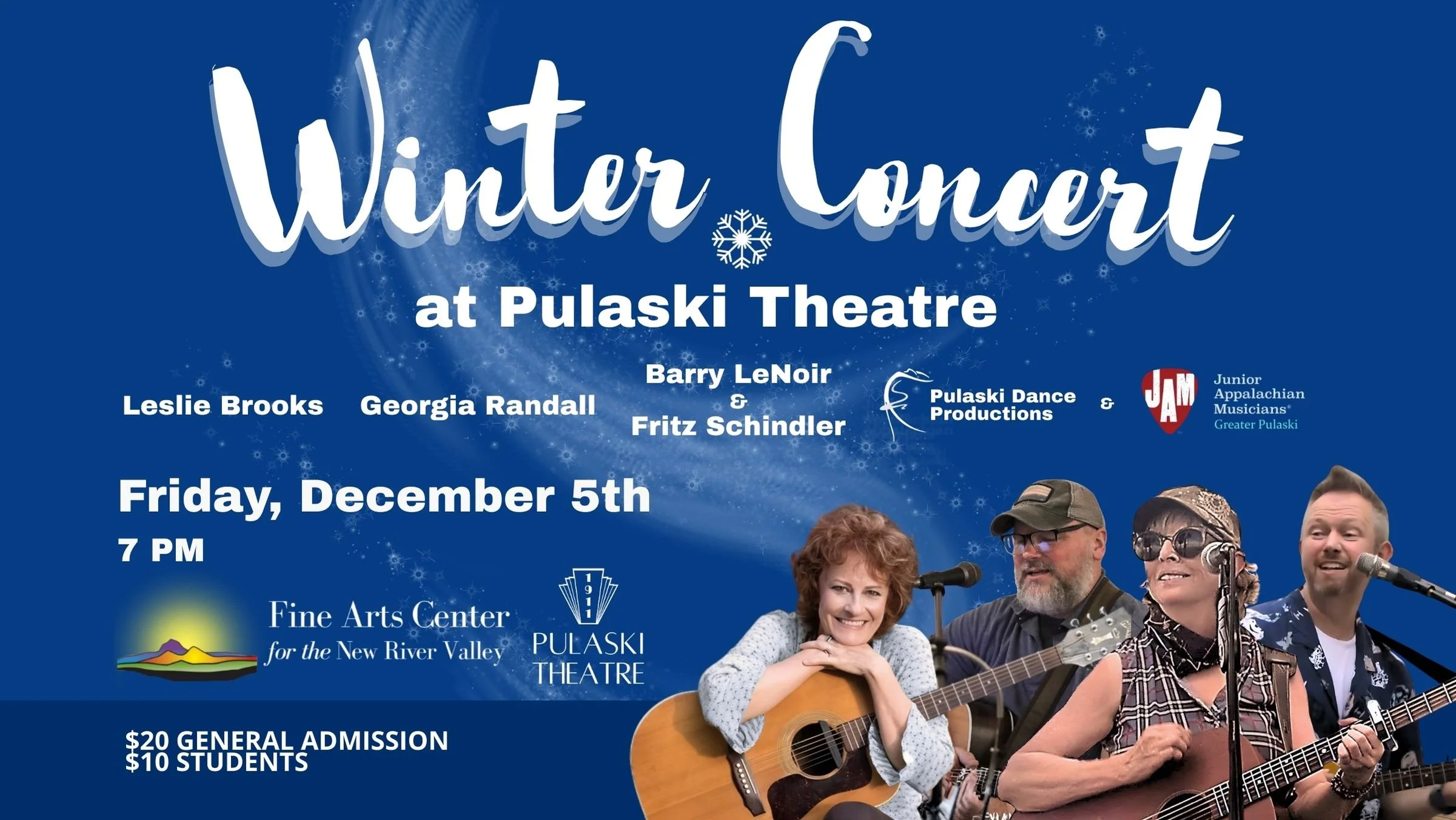 Dec 5: Winter Concert at the Historic Pulaski Theatre
