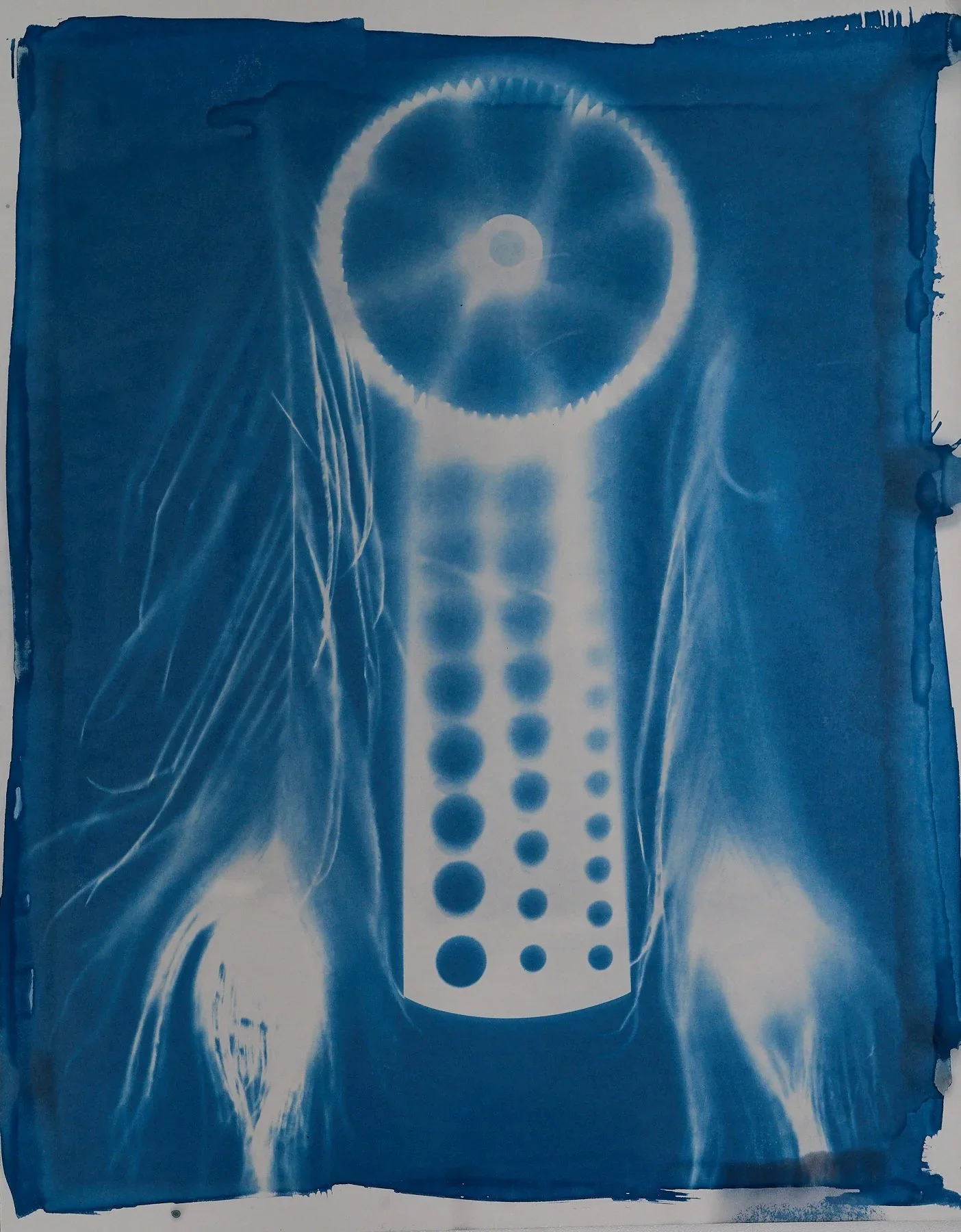 Cyanotypes with David Rehor, Session 1, in Blacksburg