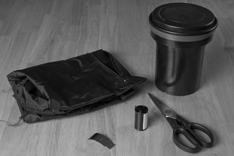 Loading Film Into A Developing Tank 1