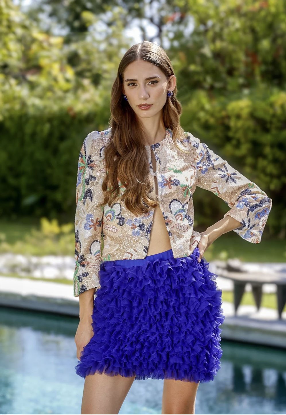 Sibilla Ruffle Skirt