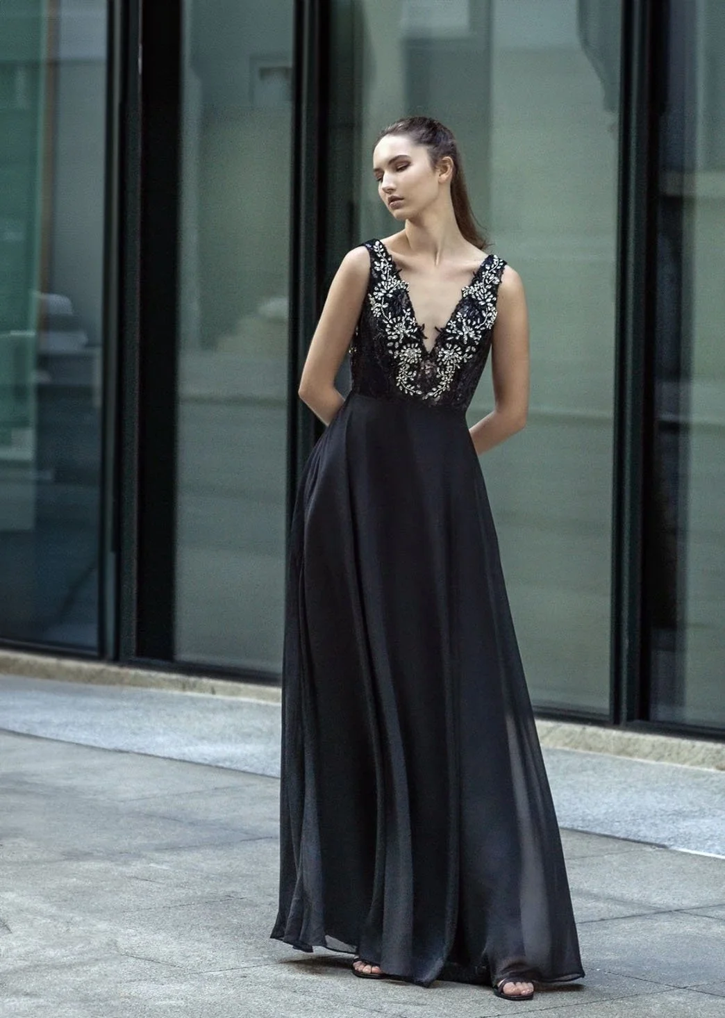 Cristallo Sequin Gown