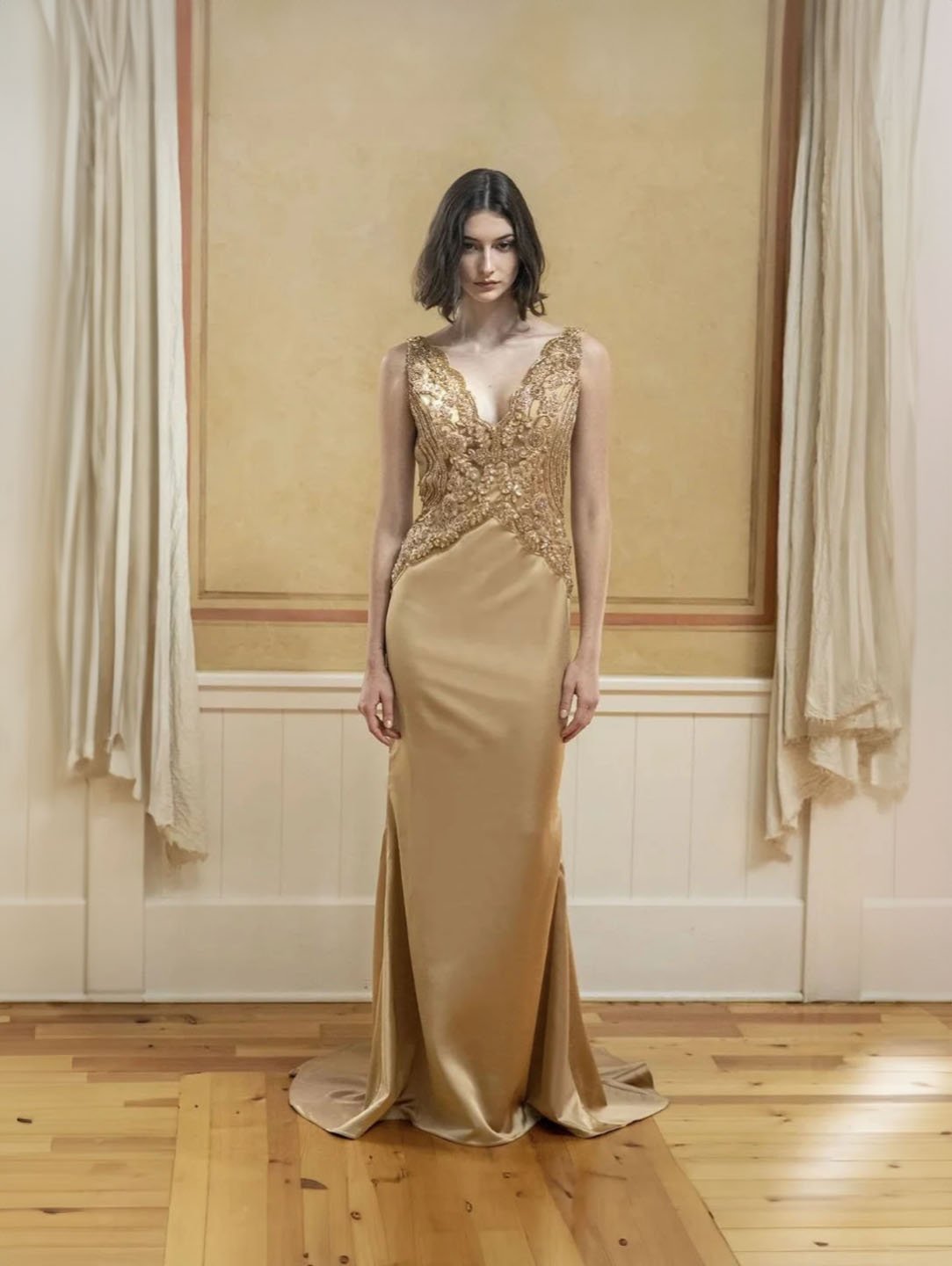 Miraggi Silk Gown