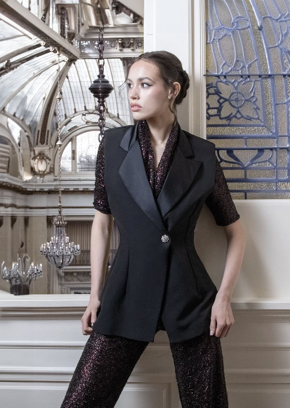 Catrina Sleeveless Jacket