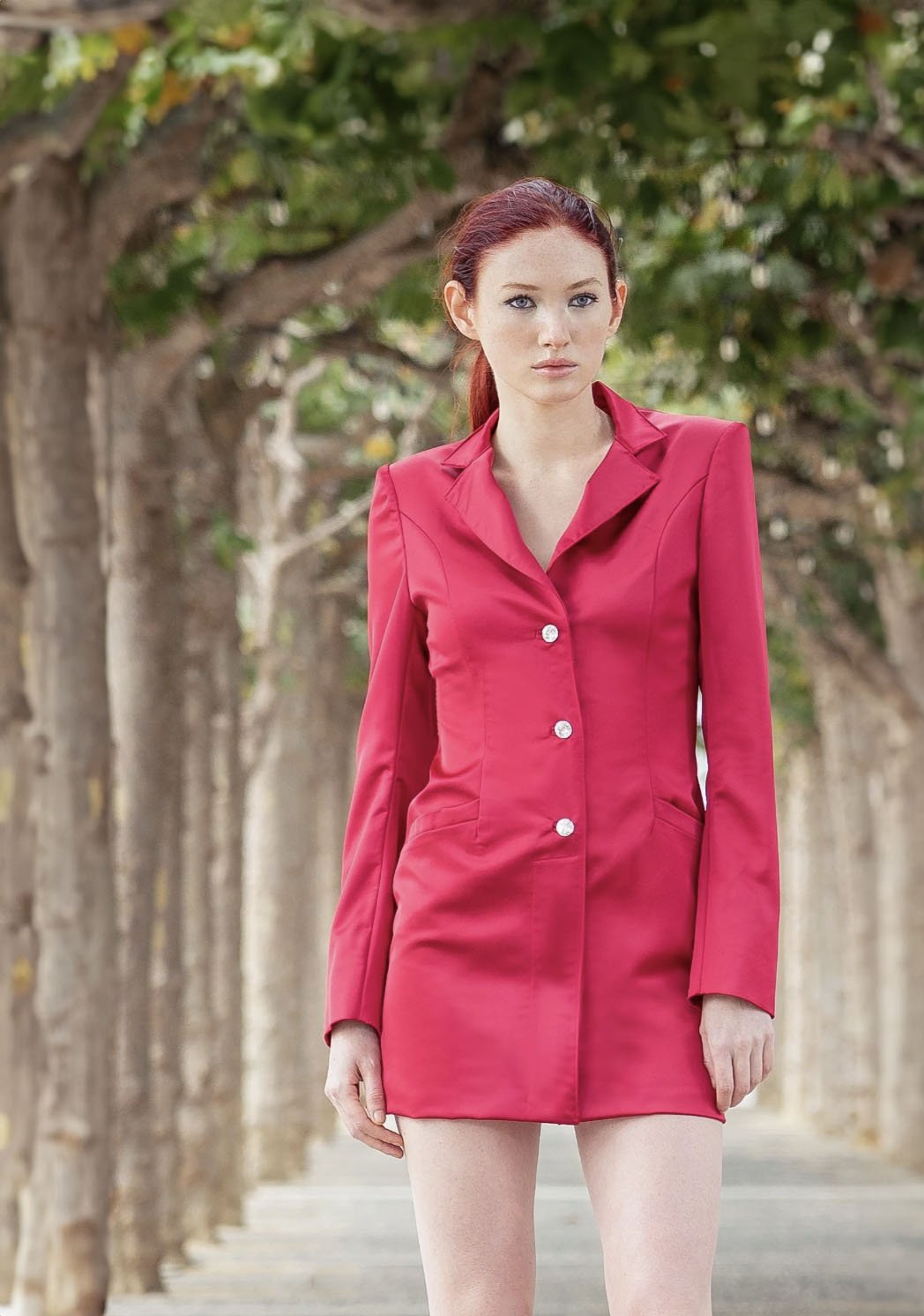 Vima Silk Jacket Dress