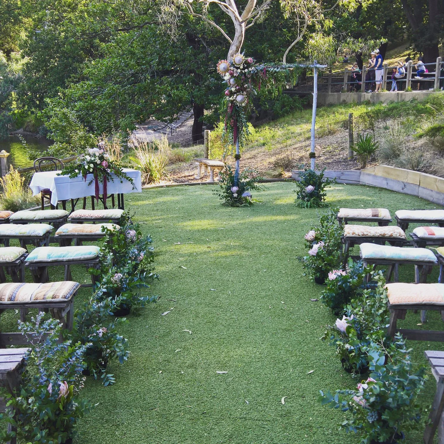 Ceremony Set Up