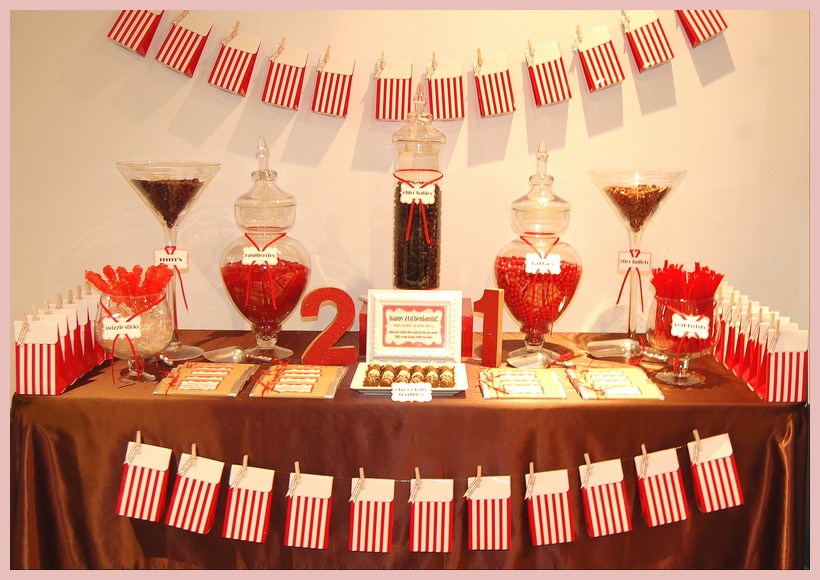 Ye Old Candy Shoppe Candy Buffet