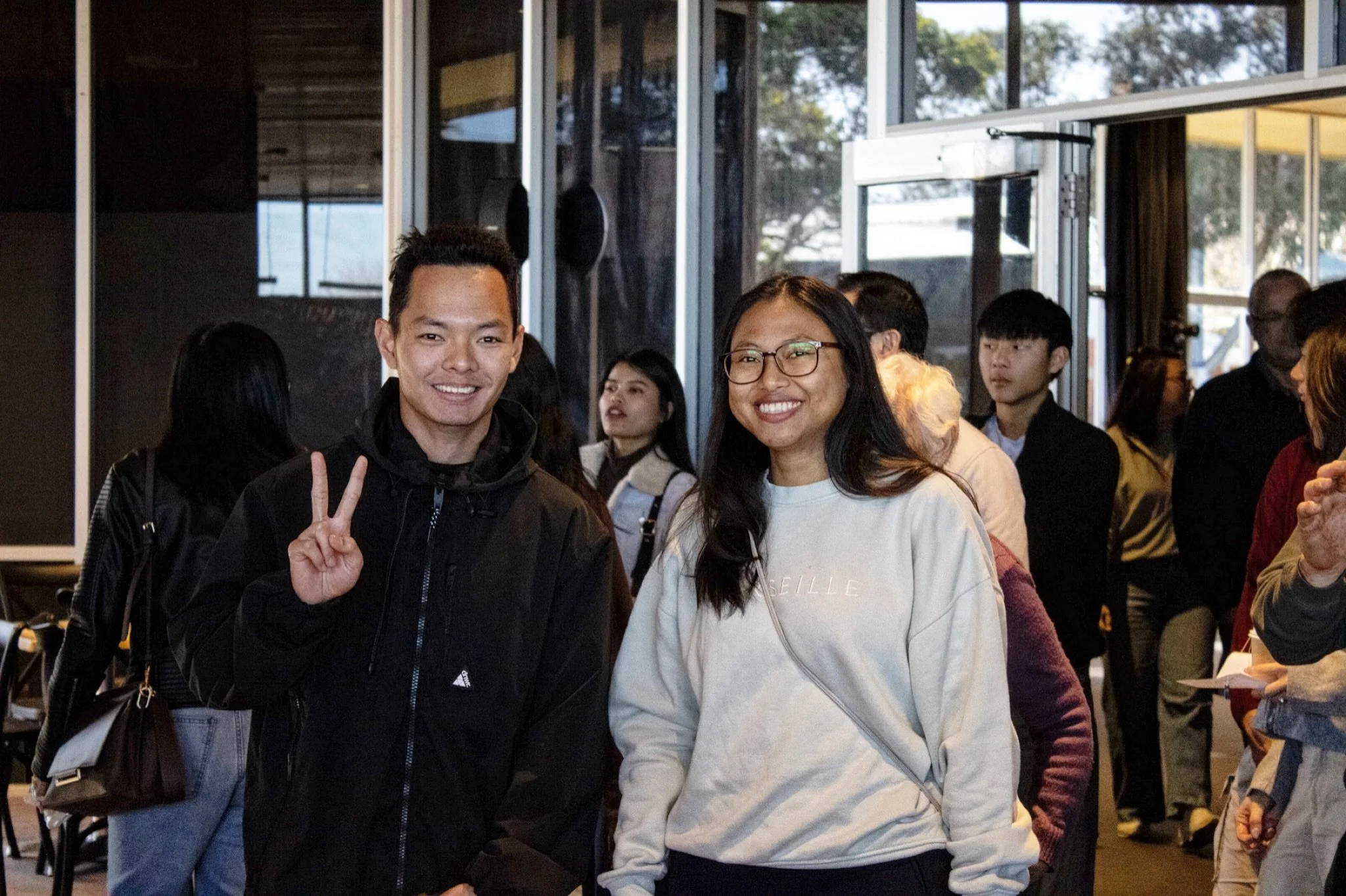 *peace signs welcome at church*

9AM // Prayer
10AM // Service
After Service // Community❤️

See you tomorrow!!

#church #family #community #jesus