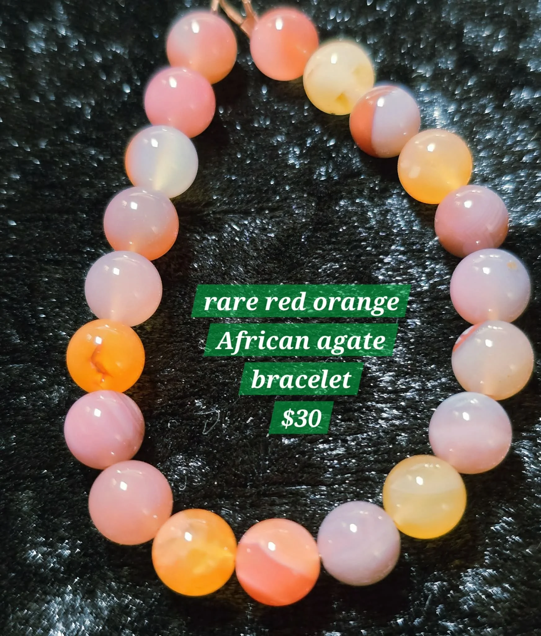 African Agate Bracelet