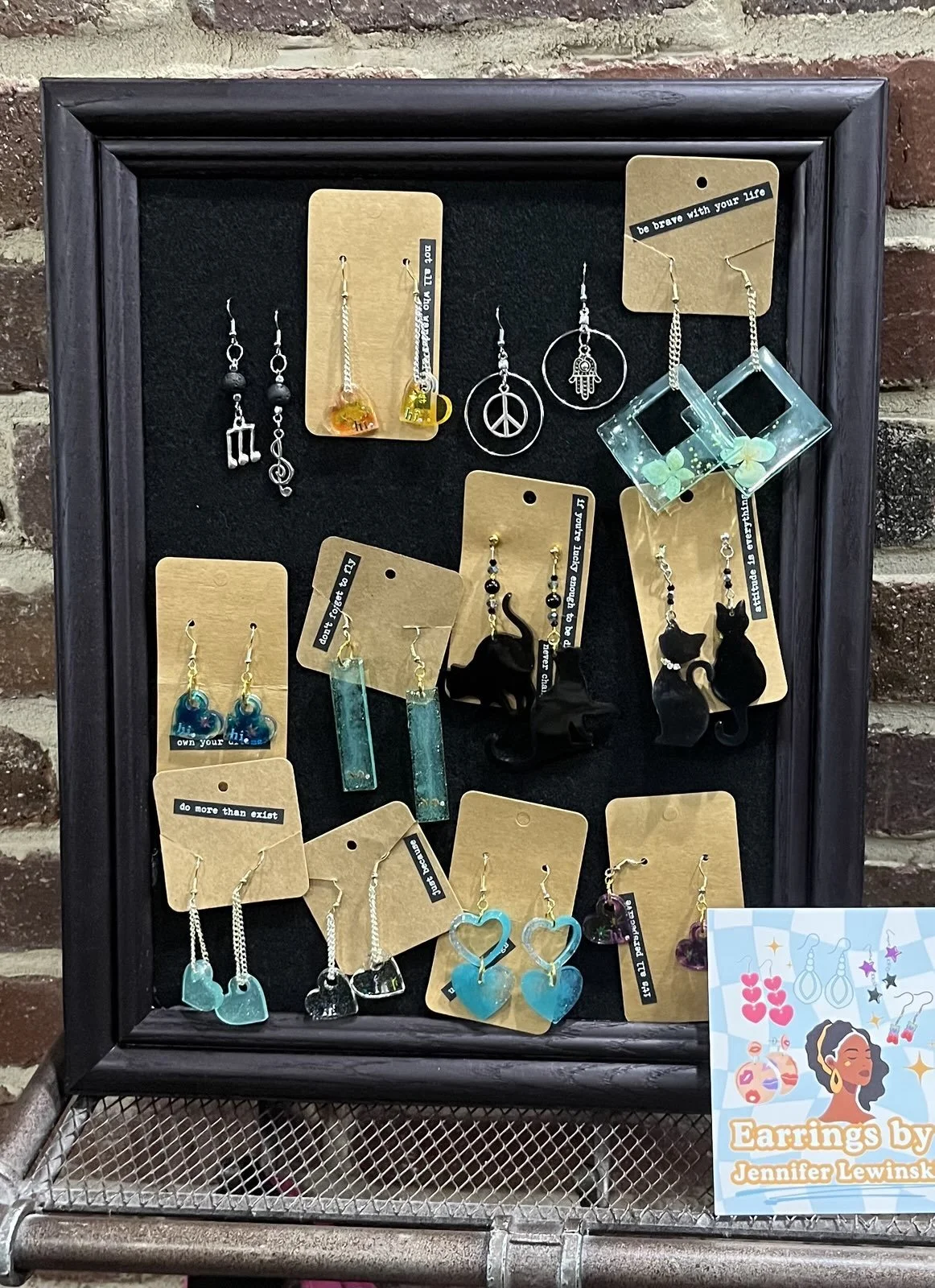 Acrylic Fashion Earrings