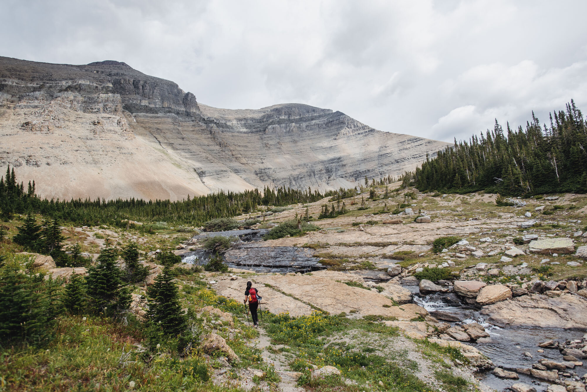 Siyeh Pass Glacier National Park