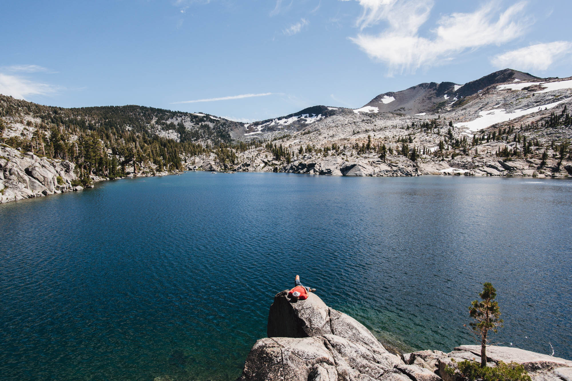 Fontanillis Lake Dicks Peak Desolation Wilderness