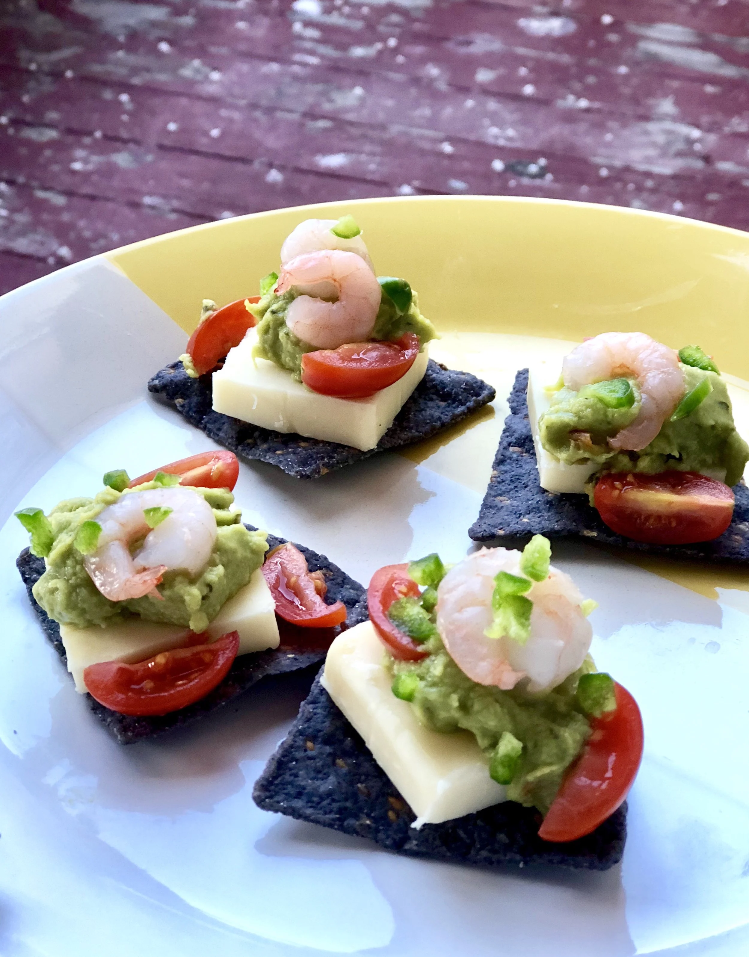Lime Marinated Shrimp and Cheddar Appetizer with Craft