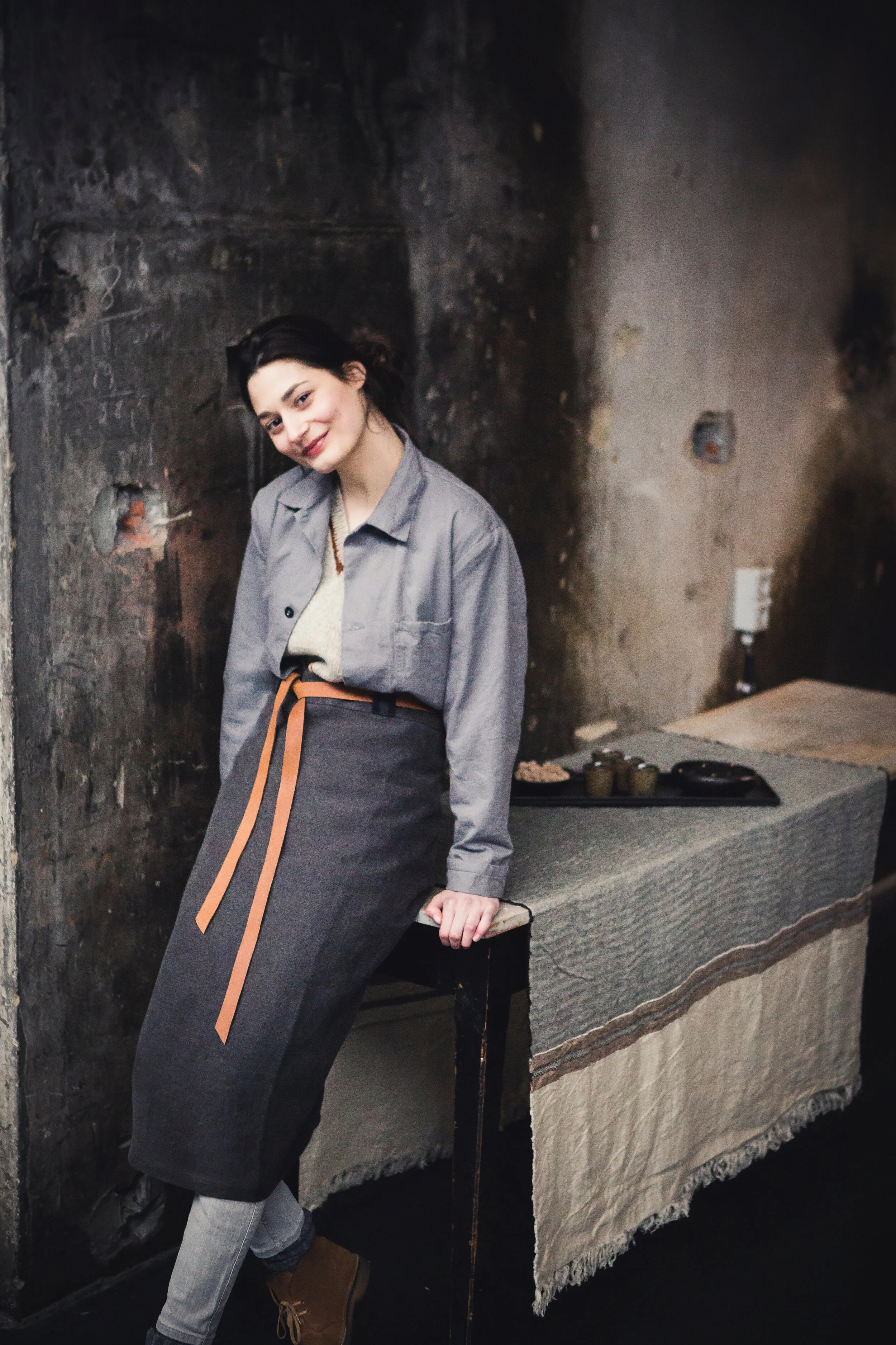 Libeco Belgian Linen Rand Apron