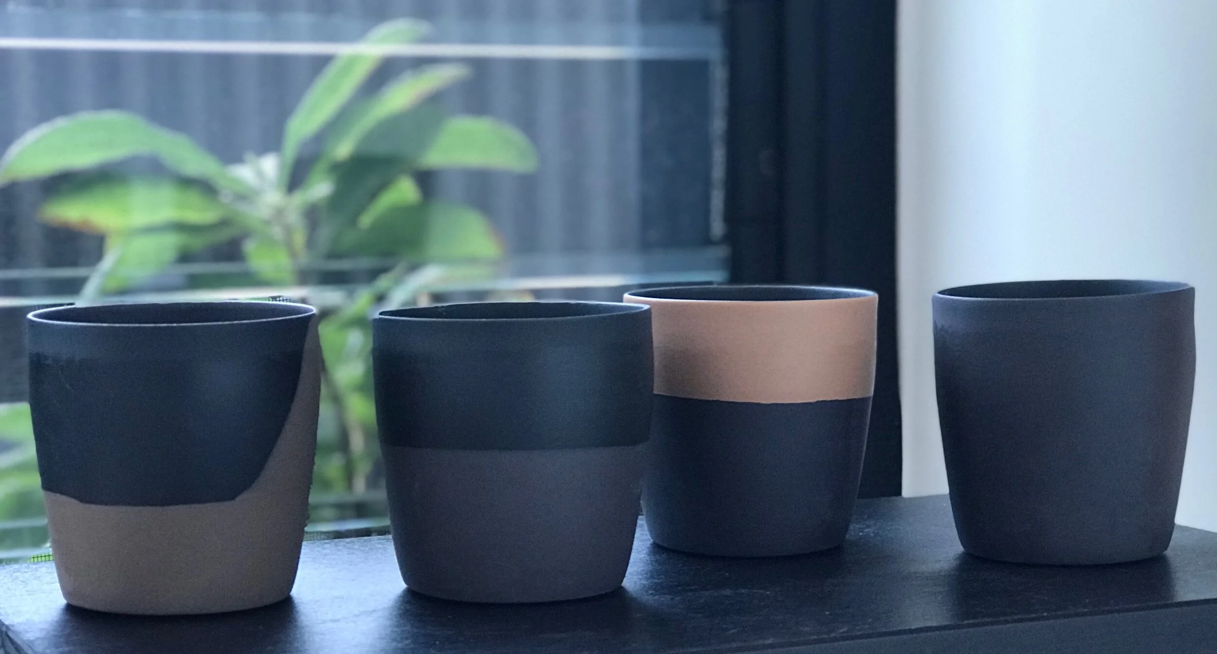 Cast Ceramics Cups