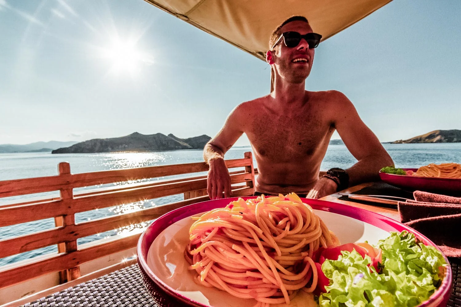 Kelana Fine Dining On Board to Komodo Islands