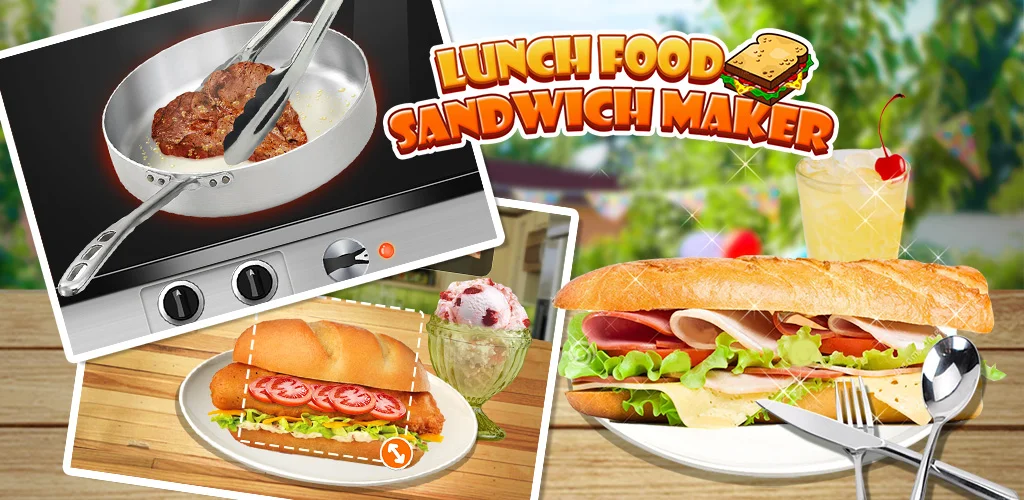 Lunch Food: Sandwich Maker Wonder what is the BEST sandwich in the world? Try customize your own right NOW!