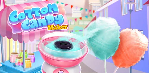 Sweet Cotton Candy Maker Prepare for the cyclone of SWEETNESS! DIY delicious dessert with rainbow color.