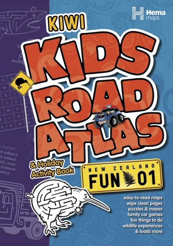 Kiwi Kids Road Atlas