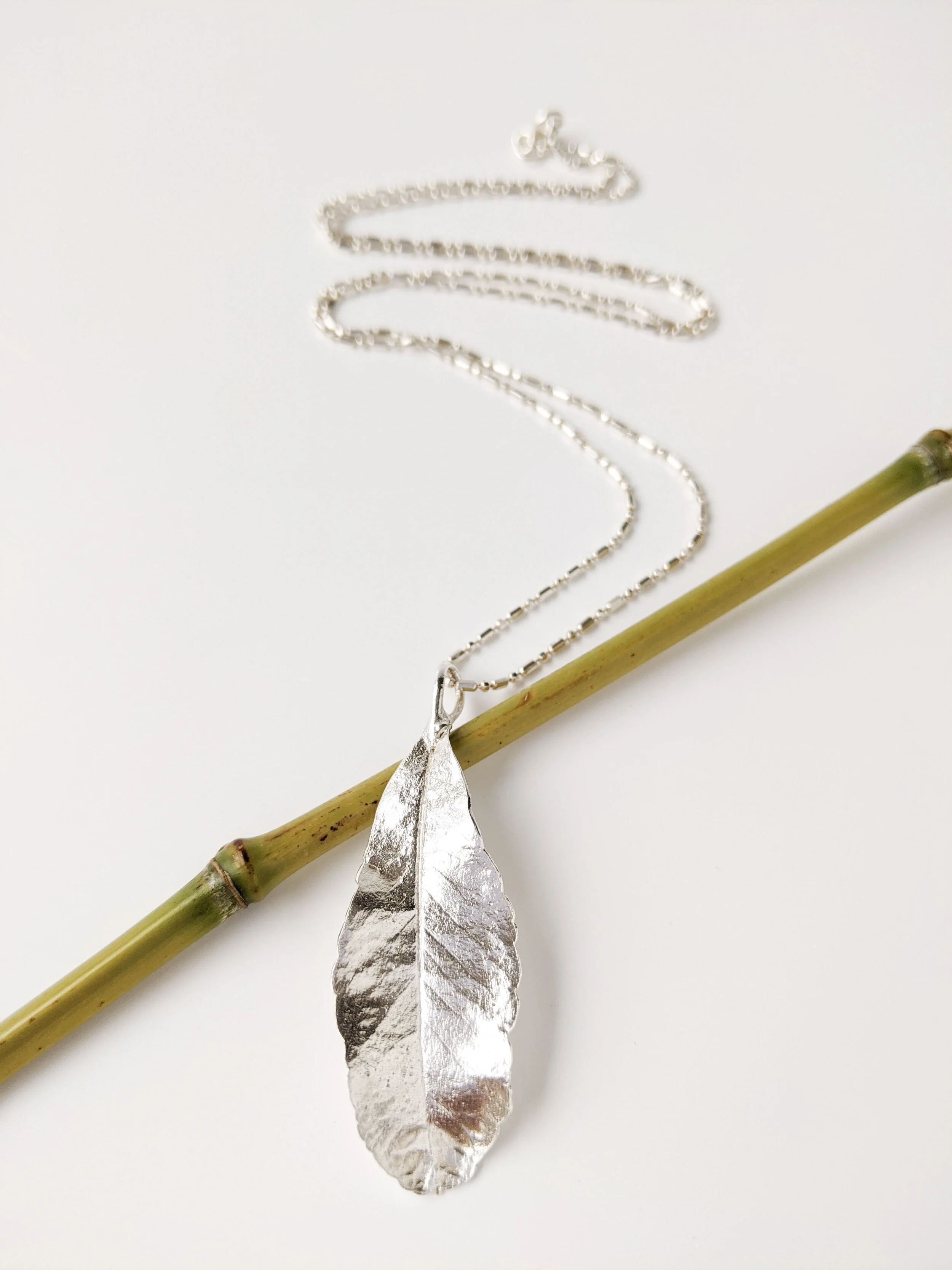 Firethorn Leaf - Necklace
